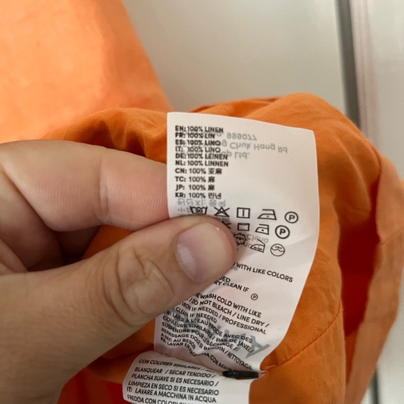 Grana Linen A Line Dress - Picture 3 of 3